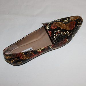 STEVE MADDEN GEMMY MULTI SNAKE LOAFER US 8.5M